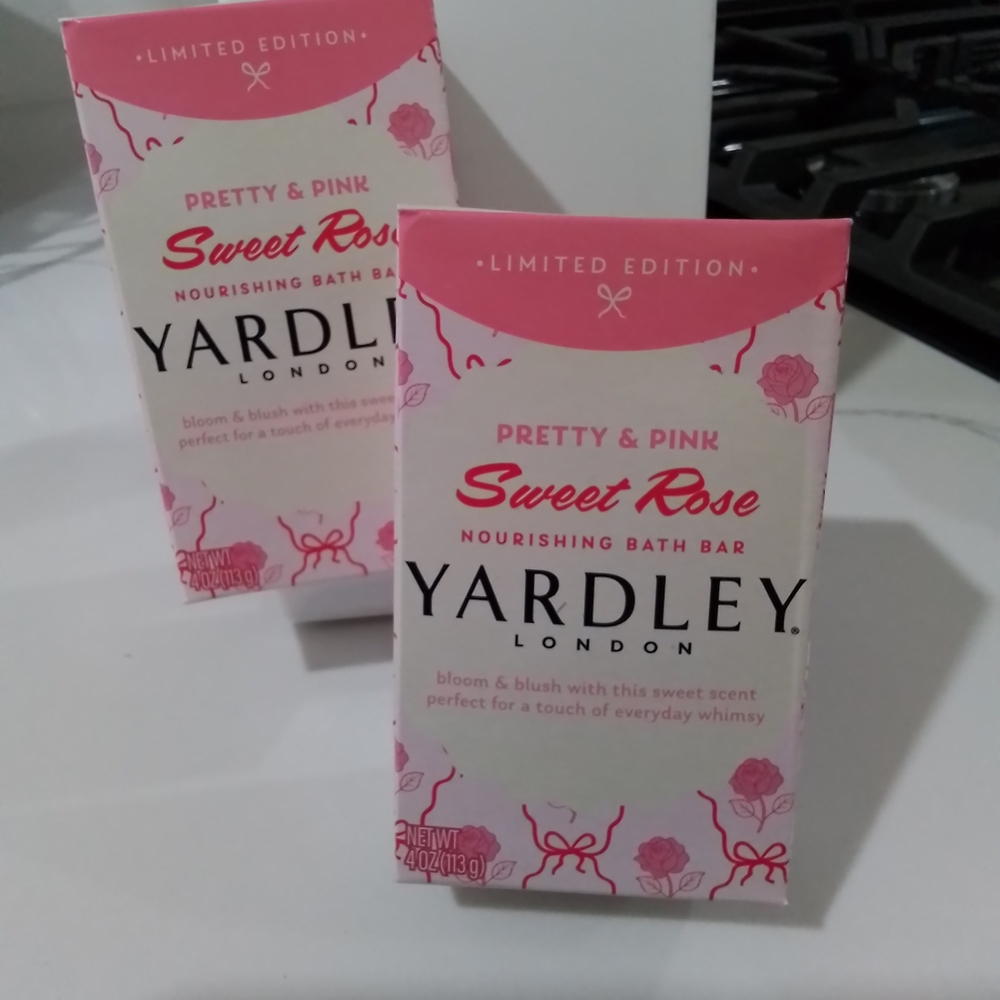 Yardley London Sweet Rose Bath Bar